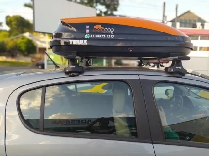 Locação de bagageiro de teto Thule
