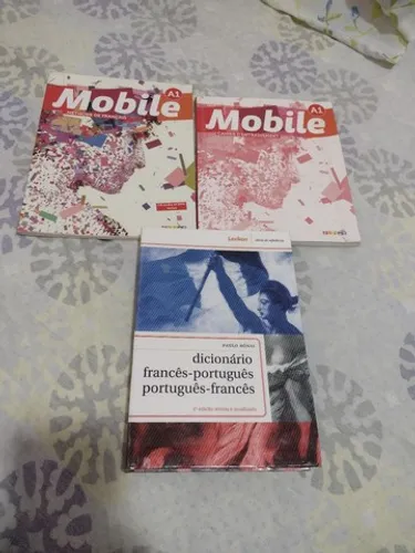 VENDO KIT OU UNIDADE - MÉTHODE DE FRANÇAIS e CAHIER/DICIONÁRIO FRANCÊS PORTUGUÊS
