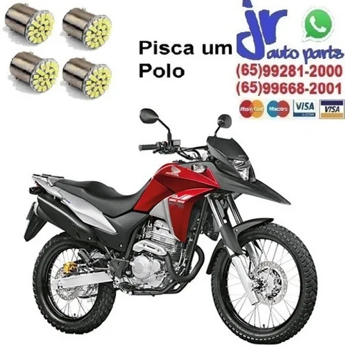 Kit Lampadas Led Para Moto 4 Pisca XRE300