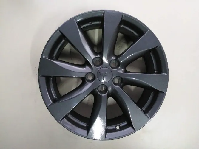 Rodas Esportivas Mitsubishi Lancer 5x114 18x7 46 Grafite Brilhante Seminova JG46 