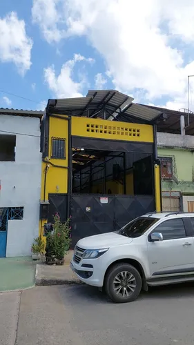 Metalúrgica, tornearia, galpão, oficina mecânica