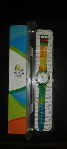 Relógio Olimpíadas 2016 Swatch (FUNCIONANDO)