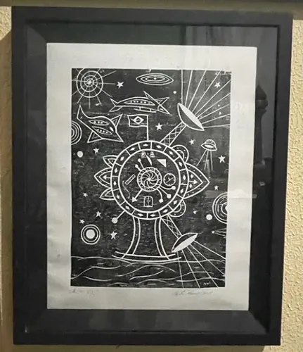 Xilogravura Quadro Nonato Araújo