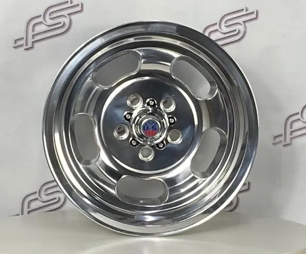 Jogo de Rodas U.S Mags Indy Polish Aro 15 / talas 9 e 10 / Furação 5x114,3 / Off-set -12