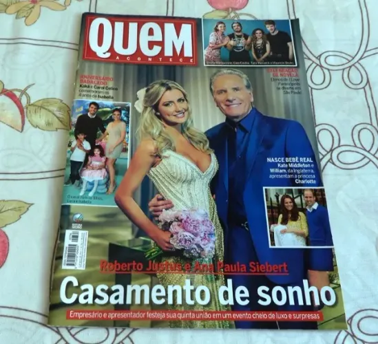 Revista Quem Acontece 8 Maio 2015. Para Colecionadores.