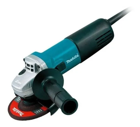 Esmerilhadeira angular Makita 9557HNG azul-turquesa 840 W 220 V + acessório