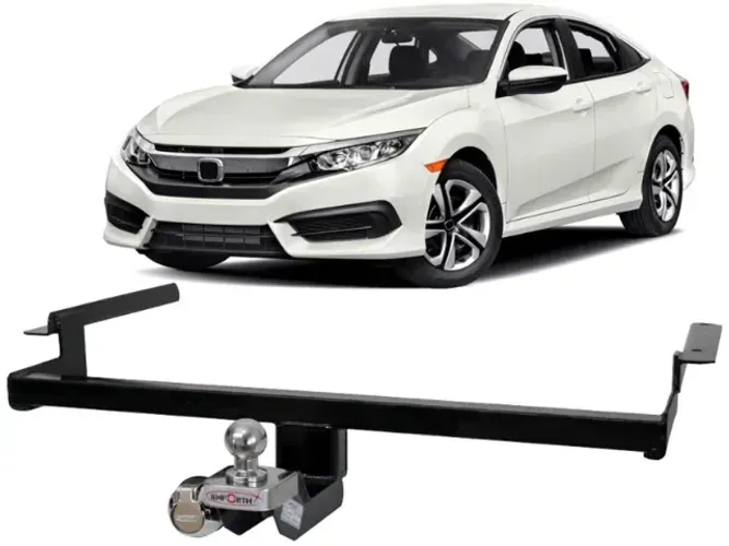 Engate Reboque Honda Civic G10 2017 - Fixo