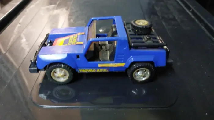 Jipe Trovão Azul - Glasslite - Anos 80