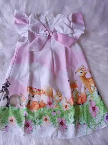 Vestido infantil temático Bosque encantado