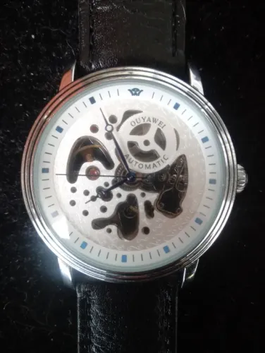 Relógio "Ouyawei" Movimento Aparente 41mm - Automático Anos 2010