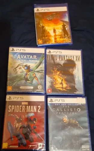 JOGOS PS5 LACRADOS (Leia o anuncio)