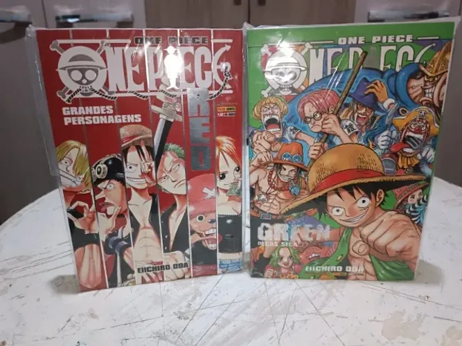 One Piece Databooks RED e GREEN