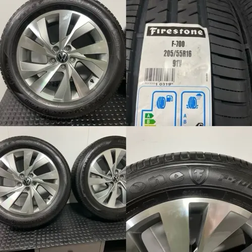 Jogo de rodas + Pneus Polo Tsi 