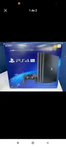 Playstation 4 pro hd 1TB semi novo completo na cx ac trocas..