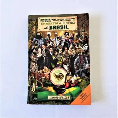 (Aceito cartão) Livro Guia Politicamente Incorreto da História do Brasil