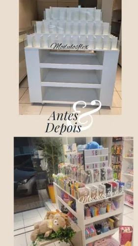 Móveis para papelaria e loja de variedades com entrega rápida você encontra aqui