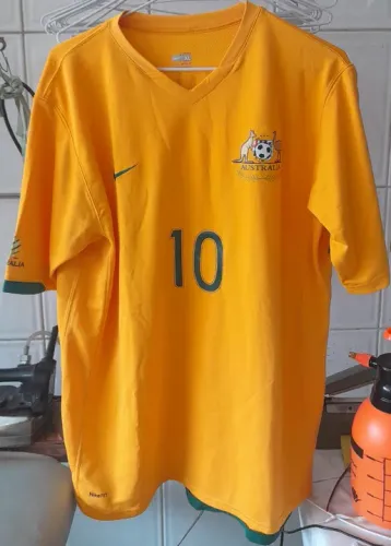 CAMISA SELECAO AUSTRALIA NIKE COPA 2016 ALEMANHA #10 KEWEL DE JOGO NOVA FRETE GRATIS
