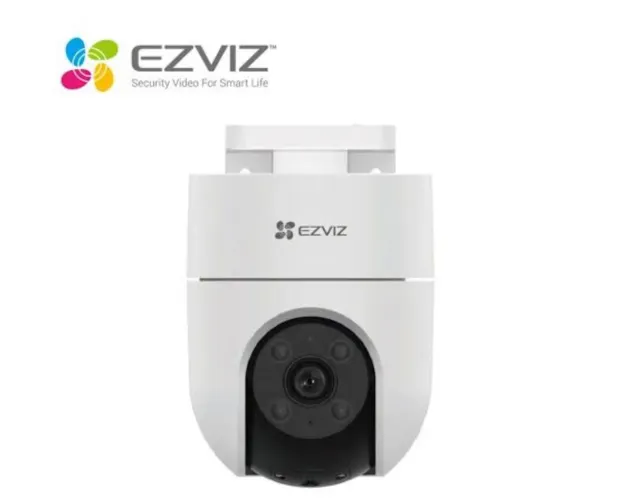Câmera inteligente Ezviz H8C + cartão de memória 64gb