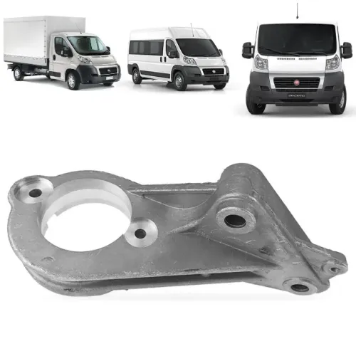 SUPORTE DO SEMI EIXO FIAT DUCATO 2.3 EURO 6 2018 A 2022 ALUMÍNIO LADO DIREITO ORIGINAL - 5
