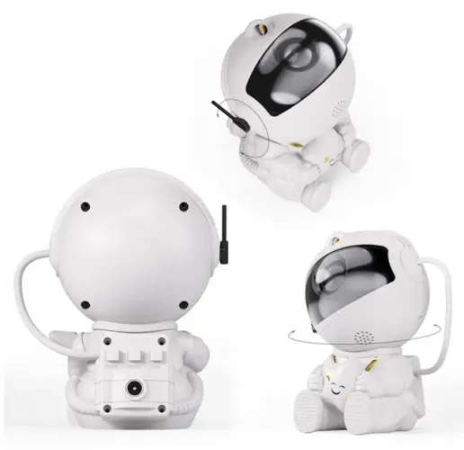 Astronauta projetor luzes