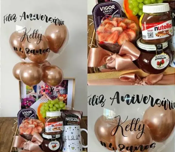 Faço cestas de café da manhã