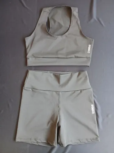 conjunto Top e Short Legging