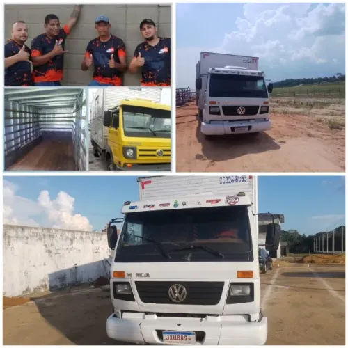 frete com caminhão  disponivel mudanças 