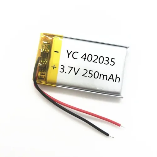Bateria De Lipo 3,7v 1100mah Lithium-polimero Recarregável