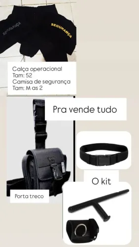 Kit operacional de segurança