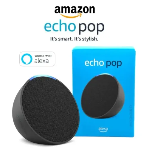 Amazon Echo Pop 1ST Gen,2023 Charcoal 907235/914349