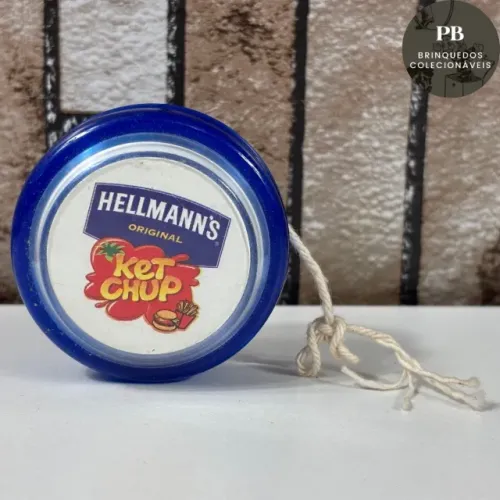 Antigo Yoyo Ioio Promocional Ketchup Hellmann's