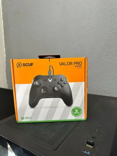 Controle Valor Pro Wired, Compativel Com Xbox E Pc, Analogicos Magneticos.