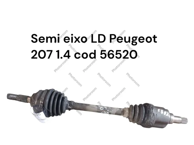 Semi eixo LD Peugeot 207 1.4