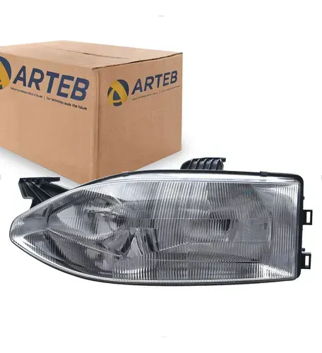 FAROL LADO ESQUERDO H7 H3 BIPARABOLA PALIO SIENA STRADA G1 98>01 ARTEB