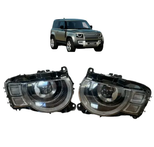Farol da Land Rover Defender 2020 2021 2022 2023 2024 Lado direito Lado esquerdo