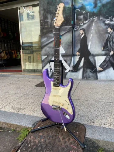Guitarra elétrica Tagima TW Series TG-500 de tília metallic purple