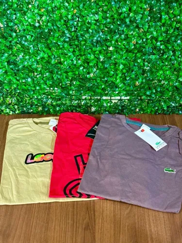 Camisas 100% algodão no atacado