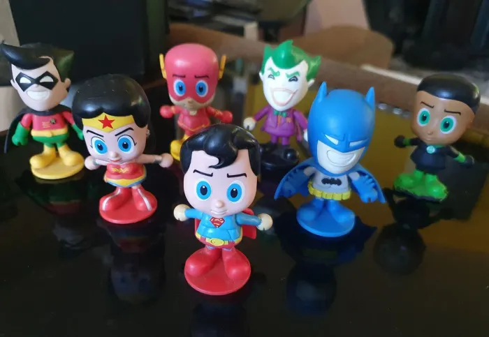 Toy arts DC Liga da Justiça e outros - Coleção