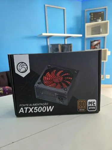 Fonte 500W 80 Plus Bronze