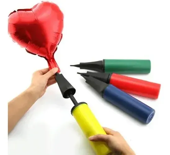Bomba Manual Inflar Para Casamento Festa Eventos Aniversário Balão 29x5CM