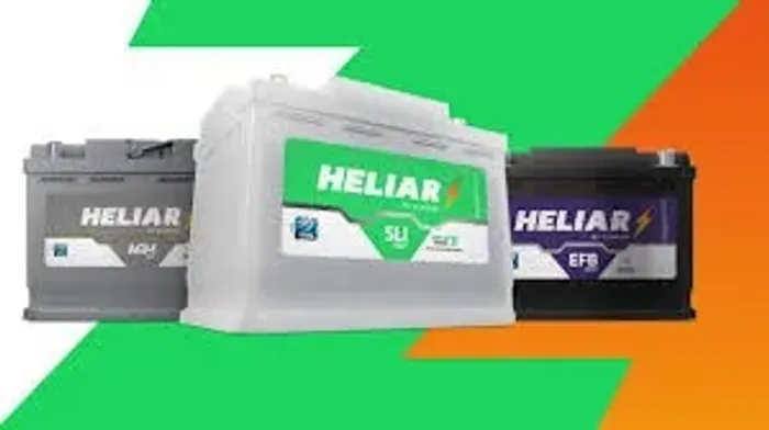 Bateria Heliar 60 Ah SÒ R$ 479,00 á vista