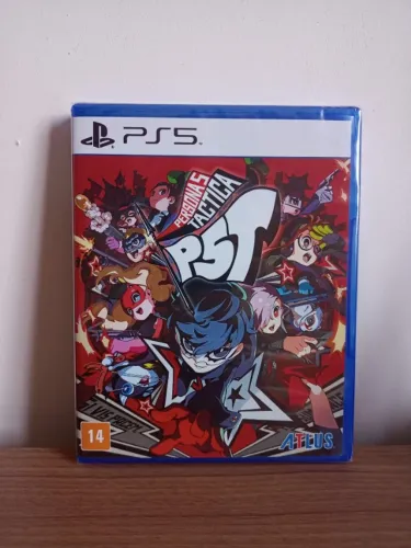 Persona 5 Tactica Ps5 Jogo Novo Lacrado Mídia Física