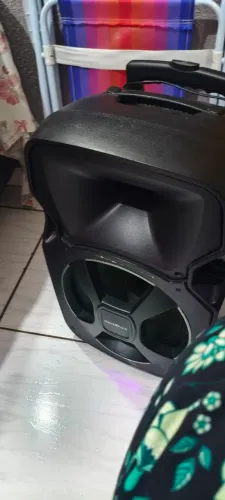 Aparelho de som Britânia em perfeito estado 1 mês de uso bateria dura bastante