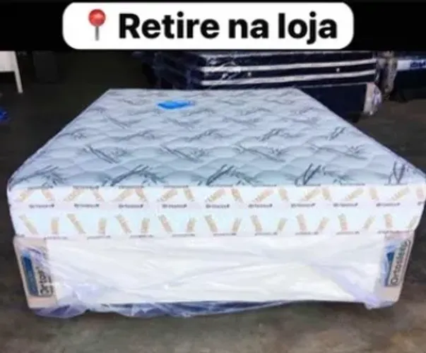 Cama box suporte e colchão aparti