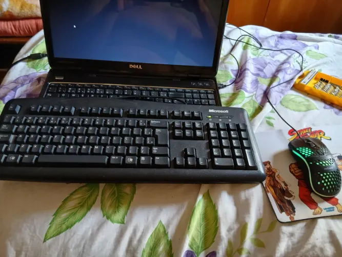 Bateria, Memória RAM, Teclado, Tela, Placa Mãe e Fonte.