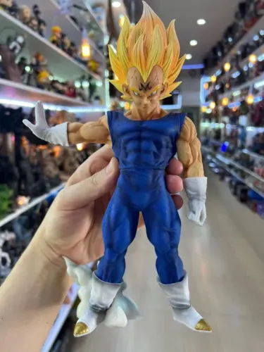 Action figure Majin Vegeta dragon ball z 28cm novo