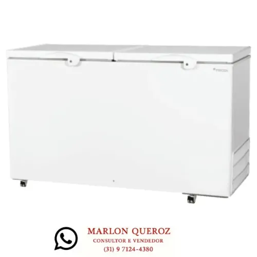 Freezer Horizontal 2 Tampas Fricon 503L Novo127/220v Novo