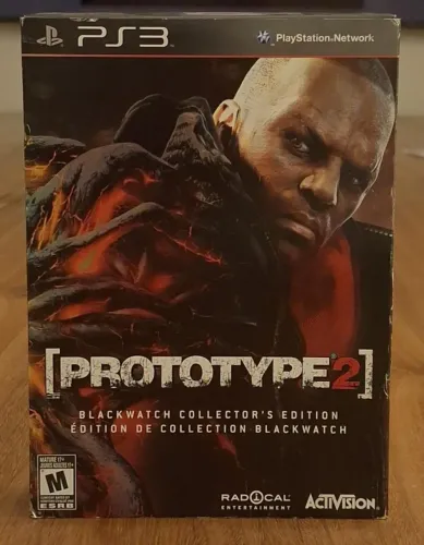 Prototype 2 Blackwatch Collectors Edition para PS3 Completo