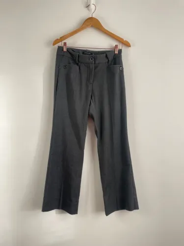 Calça feminina social tam 38 cinza Gregory