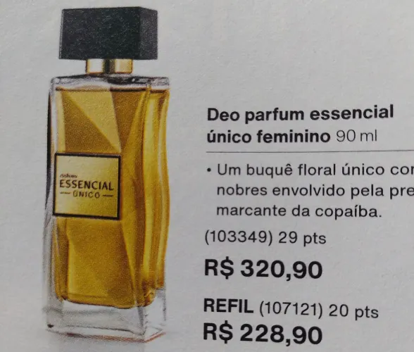 Perfume Essencial Único Feminino 90ml